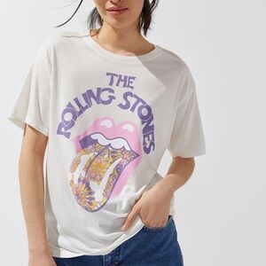 Rolling Stones Graphic White Tee
